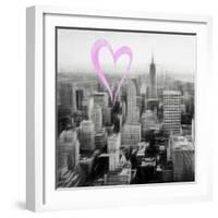 Luv Collection - New York City - Downtown City VI-Philippe Hugonnard-Framed Art Print