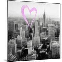 Luv Collection - New York City - Downtown City VI-Philippe Hugonnard-Mounted Art Print