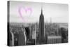Luv Collection - New York City - Downtown City-Philippe Hugonnard-Stretched Canvas
