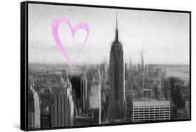 Luv Collection - New York City - Downtown City-Philippe Hugonnard-Framed Stretched Canvas