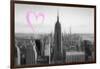 Luv Collection - New York City - Downtown City-Philippe Hugonnard-Framed Art Print