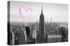 Luv Collection - New York City - Downtown City-Philippe Hugonnard-Stretched Canvas