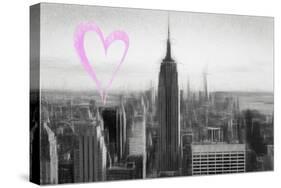Luv Collection - New York City - Downtown City-Philippe Hugonnard-Stretched Canvas