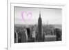 Luv Collection - New York City - Downtown City-Philippe Hugonnard-Framed Art Print