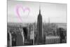 Luv Collection - New York City - Downtown City-Philippe Hugonnard-Mounted Art Print