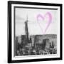 Luv Collection - New York City - Downtown Manhattan II-Philippe Hugonnard-Framed Art Print