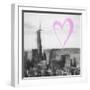 Luv Collection - New York City - Downtown Manhattan II-Philippe Hugonnard-Framed Art Print