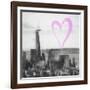 Luv Collection - New York City - Downtown Manhattan II-Philippe Hugonnard-Framed Art Print