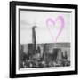 Luv Collection - New York City - Downtown Manhattan II-Philippe Hugonnard-Framed Art Print