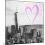 Luv Collection - New York City - Downtown Manhattan II-Philippe Hugonnard-Mounted Art Print