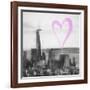 Luv Collection - New York City - Downtown Manhattan II-Philippe Hugonnard-Framed Art Print