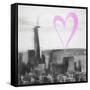 Luv Collection - New York City - Downtown Manhattan II-Philippe Hugonnard-Framed Stretched Canvas