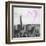 Luv Collection - New York City - Downtown Manhattan II-Philippe Hugonnard-Framed Art Print