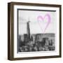 Luv Collection - New York City - Downtown Manhattan II-Philippe Hugonnard-Framed Art Print