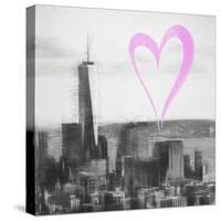 Luv Collection - New York City - Downtown Manhattan II-Philippe Hugonnard-Stretched Canvas