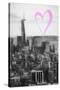 Luv Collection - New York City - Downtown Manhattan-Philippe Hugonnard-Stretched Canvas