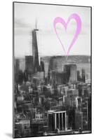 Luv Collection - New York City - Downtown Manhattan-Philippe Hugonnard-Mounted Art Print