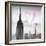 Luv Collection - New York City - Empire State Building II-Philippe Hugonnard-Framed Art Print