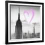 Luv Collection - New York City - Empire State Building II-Philippe Hugonnard-Framed Art Print