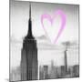 Luv Collection - New York City - Empire State Building II-Philippe Hugonnard-Mounted Art Print