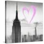 Luv Collection - New York City - Empire State Building II-Philippe Hugonnard-Stretched Canvas