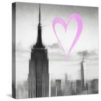 Luv Collection - New York City - Empire State Building II-Philippe Hugonnard-Stretched Canvas