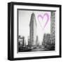 Luv Collection - New York City - Flatiron Building II-Philippe Hugonnard-Framed Art Print