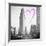 Luv Collection - New York City - Flatiron Building II-Philippe Hugonnard-Framed Art Print