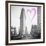 Luv Collection - New York City - Flatiron Building II-Philippe Hugonnard-Framed Art Print