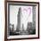 Luv Collection - New York City - Flatiron Building II-Philippe Hugonnard-Framed Art Print