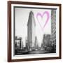 Luv Collection - New York City - Flatiron Building II-Philippe Hugonnard-Framed Art Print