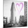 Luv Collection - New York City - Flatiron Building II-Philippe Hugonnard-Mounted Art Print