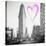 Luv Collection - New York City - Flatiron Building II-Philippe Hugonnard-Stretched Canvas