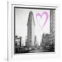 Luv Collection - New York City - Flatiron Building II-Philippe Hugonnard-Framed Art Print