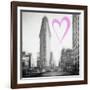 Luv Collection - New York City - Flatiron Building II-Philippe Hugonnard-Framed Art Print