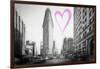 Luv Collection - New York City - Flatiron Building-Philippe Hugonnard-Framed Art Print