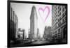 Luv Collection - New York City - Flatiron Building-Philippe Hugonnard-Framed Art Print