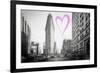 Luv Collection - New York City - Flatiron Building-Philippe Hugonnard-Framed Premium Giclee Print