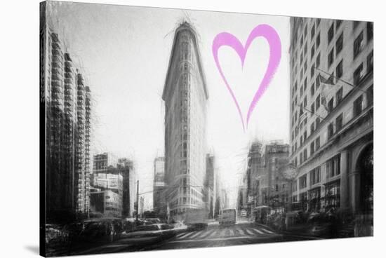 Luv Collection - New York City - Flatiron Building-Philippe Hugonnard-Stretched Canvas