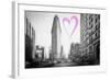 Luv Collection - New York City - Flatiron Building-Philippe Hugonnard-Framed Art Print