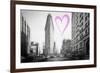 Luv Collection - New York City - Flatiron Building-Philippe Hugonnard-Framed Art Print