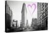 Luv Collection - New York City - Flatiron Building-Philippe Hugonnard-Stretched Canvas