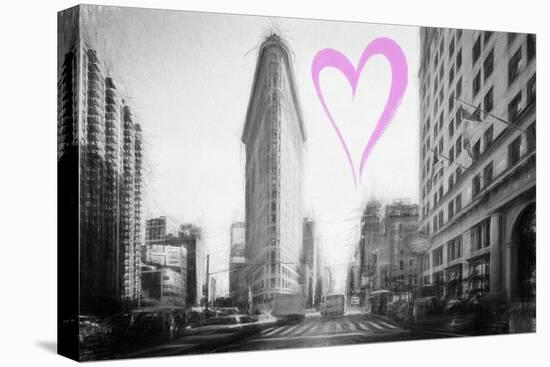 Luv Collection - New York City - Flatiron Building-Philippe Hugonnard-Stretched Canvas