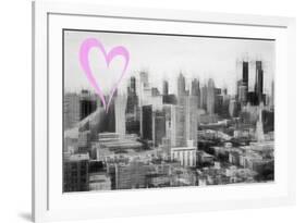 Luv Collection - New York City - Hell's Kitchen District-Philippe Hugonnard-Framed Art Print