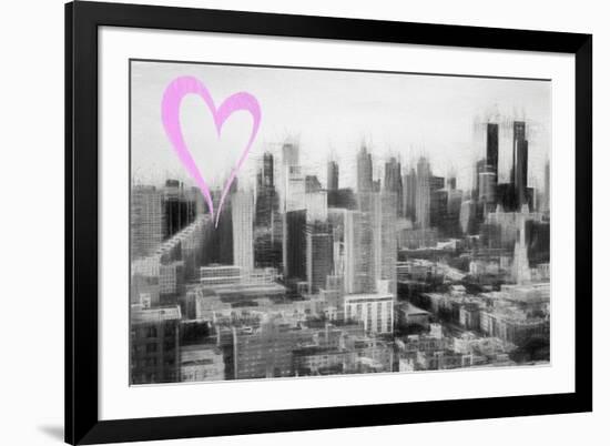 Luv Collection - New York City - Hell's Kitchen District-Philippe Hugonnard-Framed Art Print