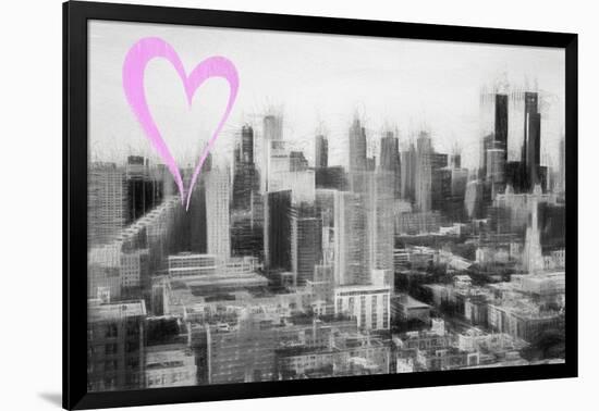 Luv Collection - New York City - Hell's Kitchen District-Philippe Hugonnard-Framed Art Print