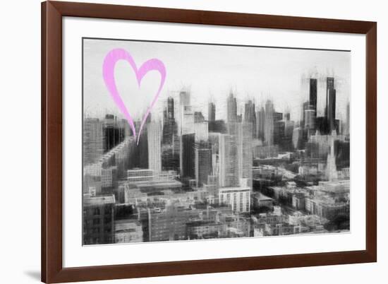 Luv Collection - New York City - Hell's Kitchen District-Philippe Hugonnard-Framed Premium Giclee Print
