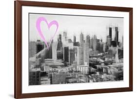 Luv Collection - New York City - Hell's Kitchen District-Philippe Hugonnard-Framed Premium Giclee Print