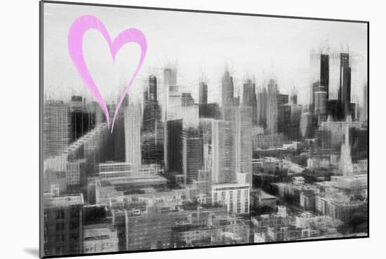 Luv Collection - New York City - Hell's Kitchen District-Philippe Hugonnard-Mounted Art Print