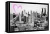 Luv Collection - New York City - Hell's Kitchen District-Philippe Hugonnard-Framed Stretched Canvas